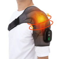 Electric Heated Shoulder Massage Brace with Vibration