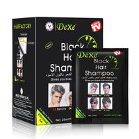 Instant Herbal Black Hair Dye Shampoo