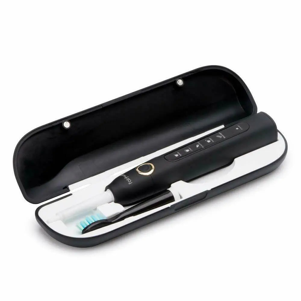 Sonic Electric Toothbrush with Travel Case and Replacement Heads - 14