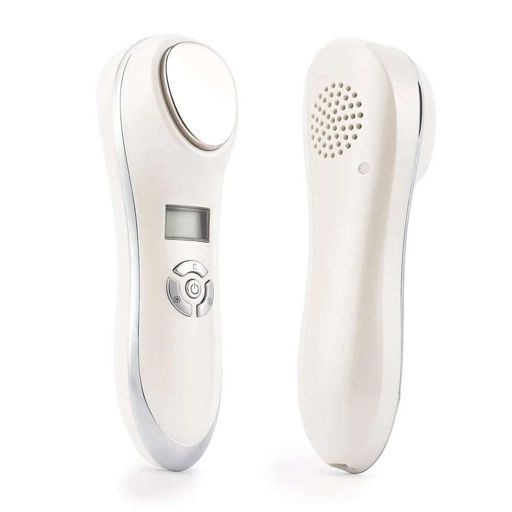 Hot & Cold Facial Vibration Massager for Skin Tightening - 9