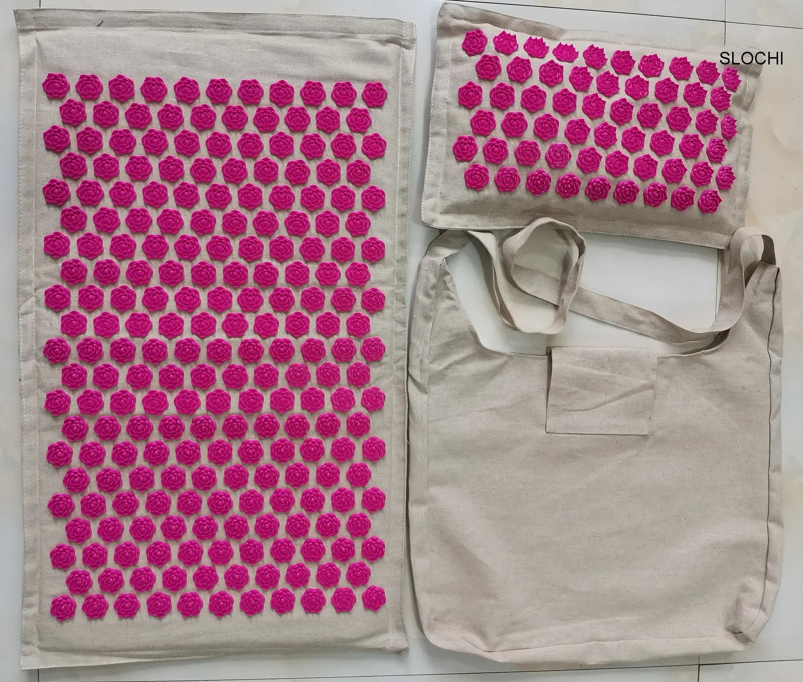 Acupressure Massage Mat and Pillow Set for Muscle Relief - 10