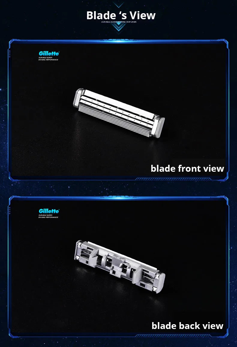 3-Layer Manual Shaving Razor for Men - 16