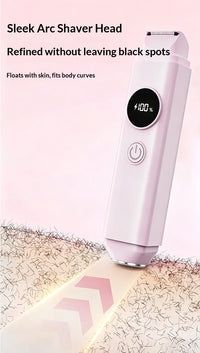 2-in-1 Painless Electric Hair Remover for Face and Body