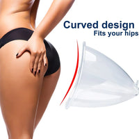Vacuum Suction Cups for Breast and Buttock Lifting