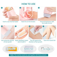 Dual Electric Roll-On Wax Heater for Hair Removal