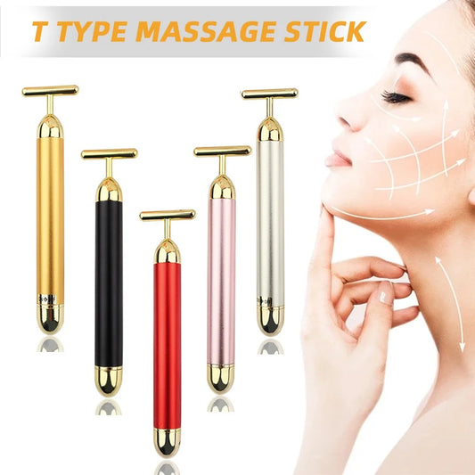 24k Gold Vibrating Facial Slimming and Firming Beauty Bar