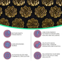 Acupressure Massage Mat and Pillow Set for Pain Relief