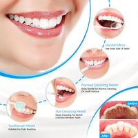 Portable Sonic Teeth Tartar Remover and Whitening Tool