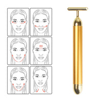 24k Gold Vibrating Facial Slimming and Firming Beauty Bar