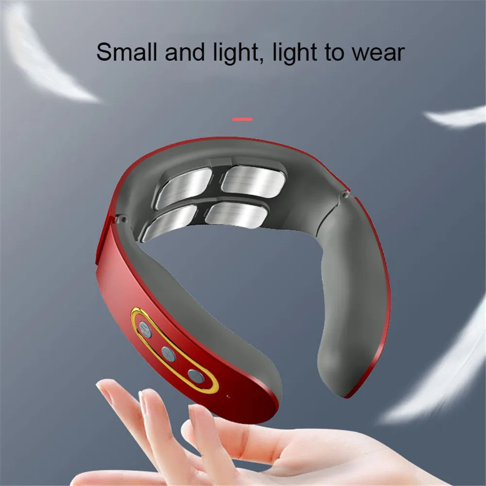 Electric Pulse Neck and Shoulder Massager for Pain Relief - 11