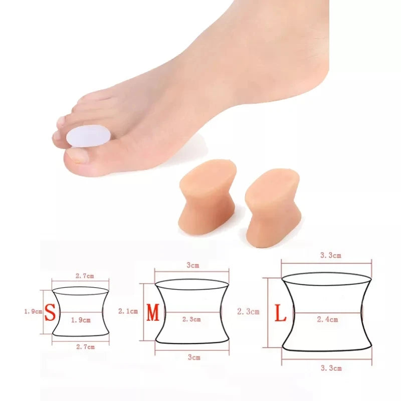 Silicone Gel Toe Separators for Bunion Relief - 6
