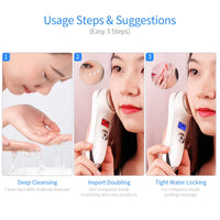 Hot & Cold Facial Vibration Massager for Skin Tightening