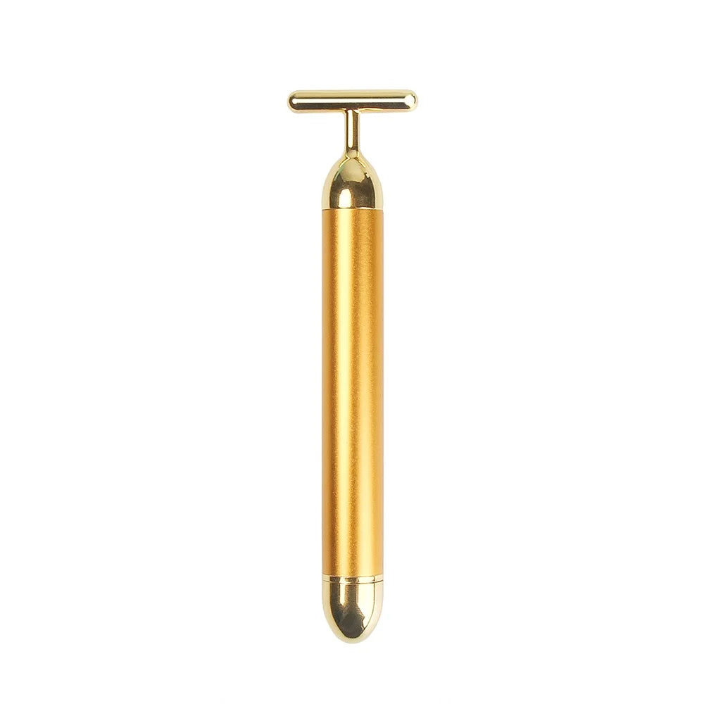 24k Gold Vibrating Facial Slimming and Firming Beauty Bar - 3