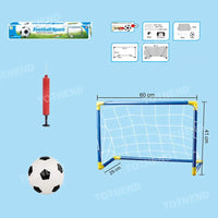 Portable Kids Soccer Goal Set for Indoor and Outdoor Play
