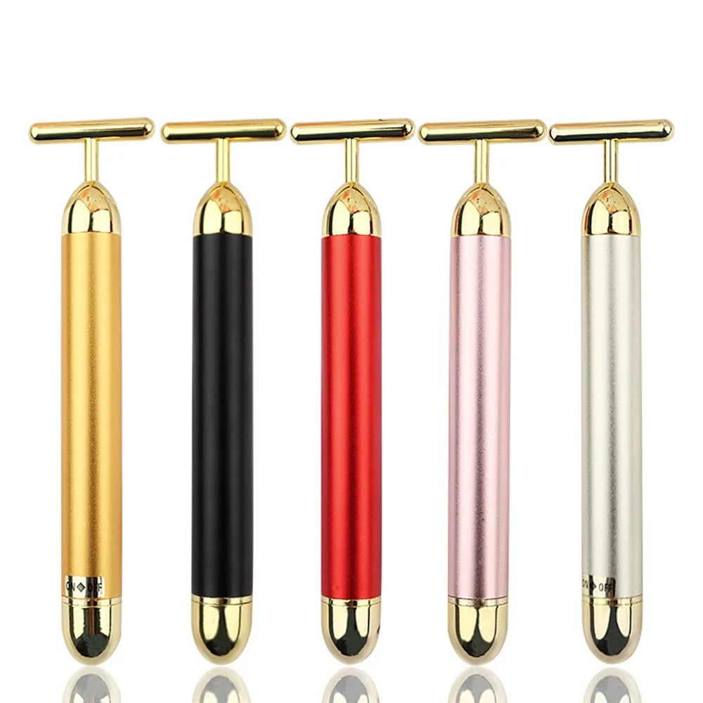 24k Gold Vibrating Facial Slimming and Firming Beauty Bar - 2
