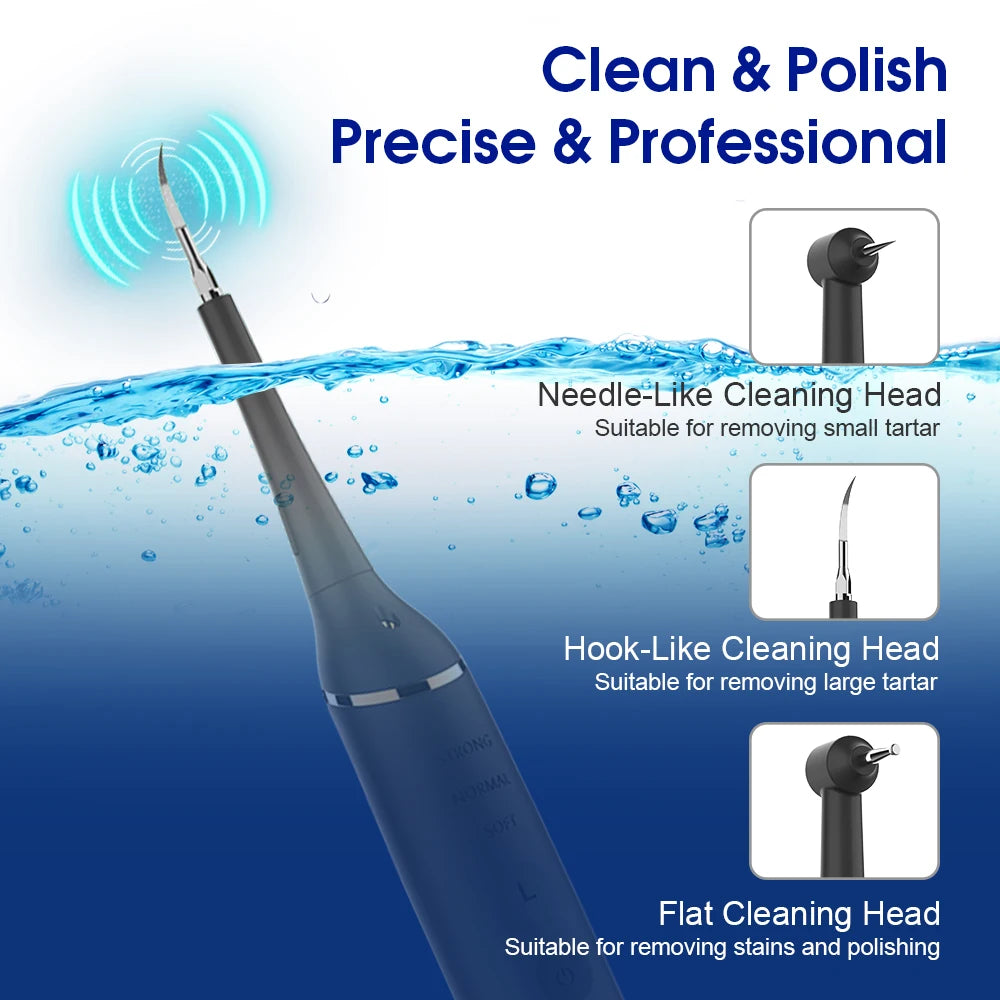 Electric Sonic Tooth Calculus & Tartar Remover Tool - 2