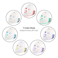 7-Color LED Photon Light Therapy Facial Mask
