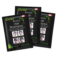 Instant Herbal Black Hair Dye Shampoo