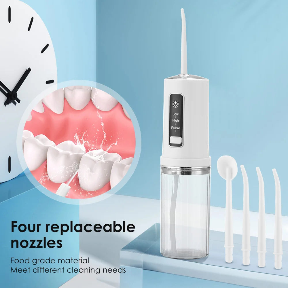 Portable Cordless Water Flosser for Deep Teeth Cleaning - 10