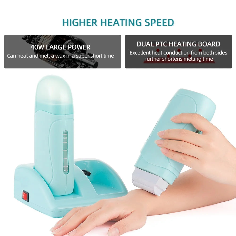 Dual Electric Roll-On Wax Heater for Hair Removal - 20