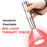 Portable Red Light Therapy Device for Pain Relief and Skin Care