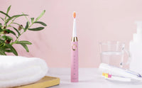 Sonic Rechargeable Electric Toothbrush with 8 Brush Heads