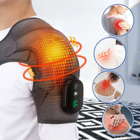Heated Vibration Massage Shoulder and Joint Wrap