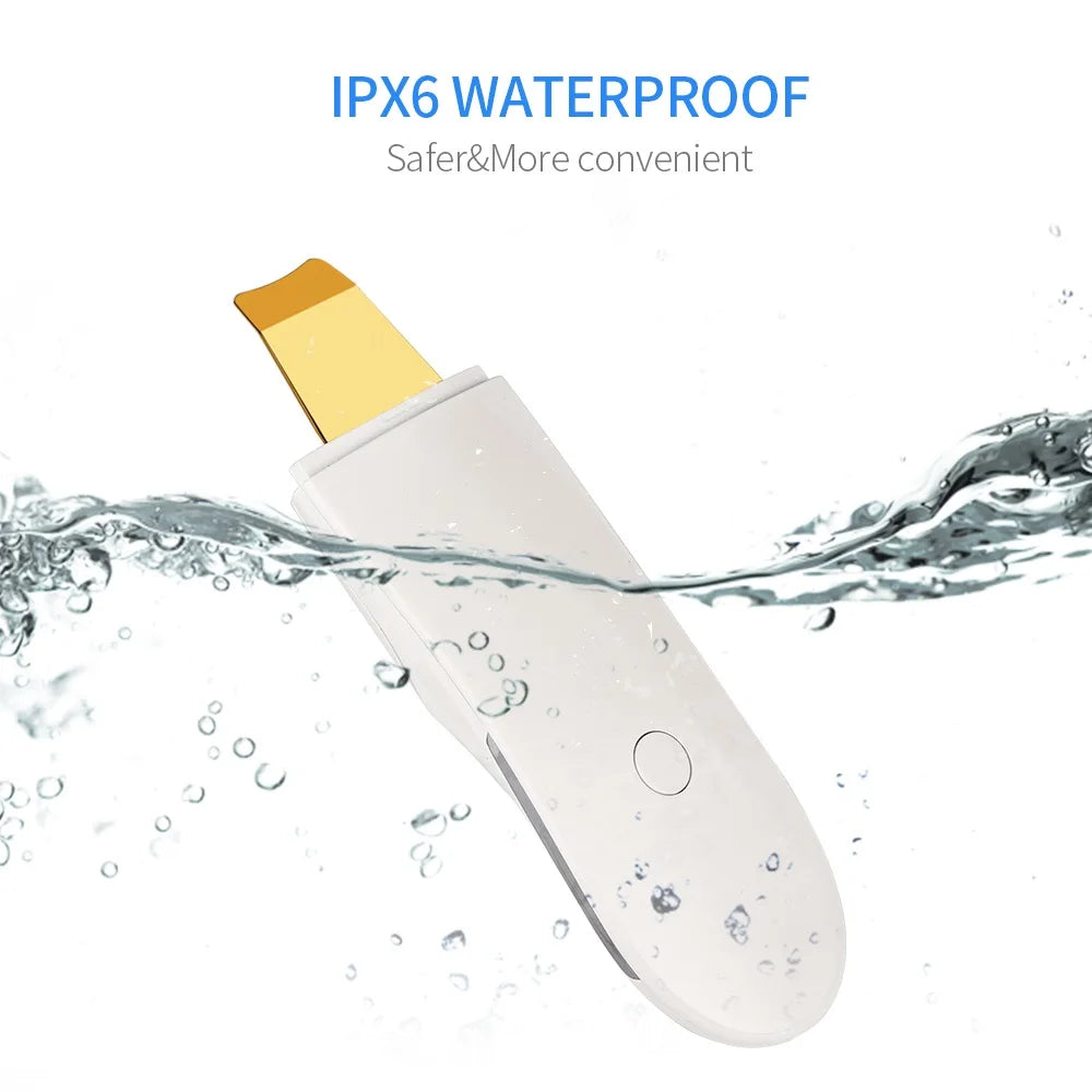 Ultrasonic Facial Skin Scrubber and Pore Deep Cleaning Device - 17