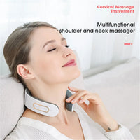 Electric Pulse Neck and Shoulder Massager for Pain Relief