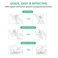 Painless Nose and Ear Hair Removal Wax Kit