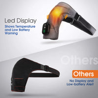 Electric Heated Shoulder Massage Brace with Vibration