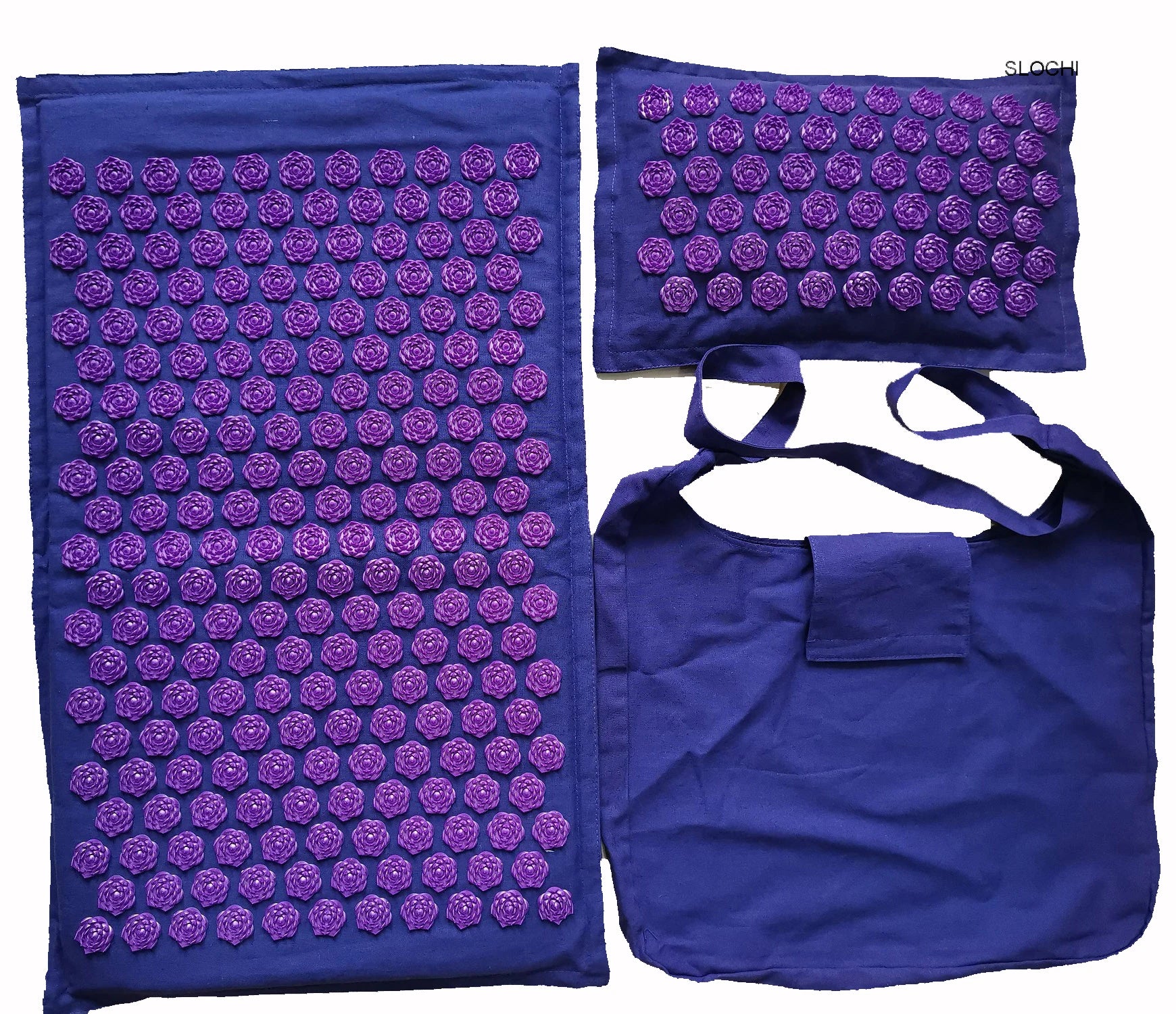Acupressure Massage Mat and Pillow Set for Muscle Relief - 18