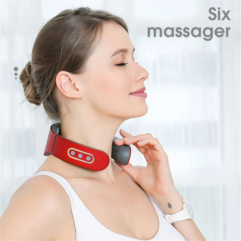 Electric Pulse Neck and Shoulder Massager for Pain Relief - 19
