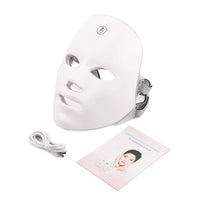 7-Color LED Photon Light Therapy Facial Mask