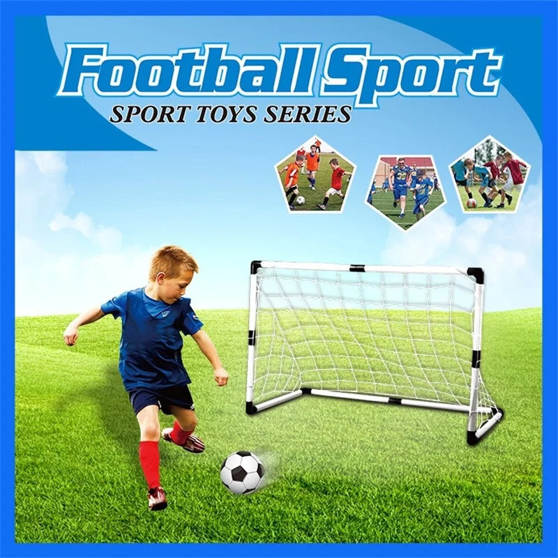 Portable Kids Soccer Goal Set for Indoor and Outdoor Play - 2