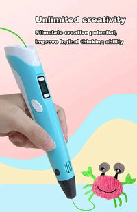 3D Printing Pen for Kids Creative Drawing