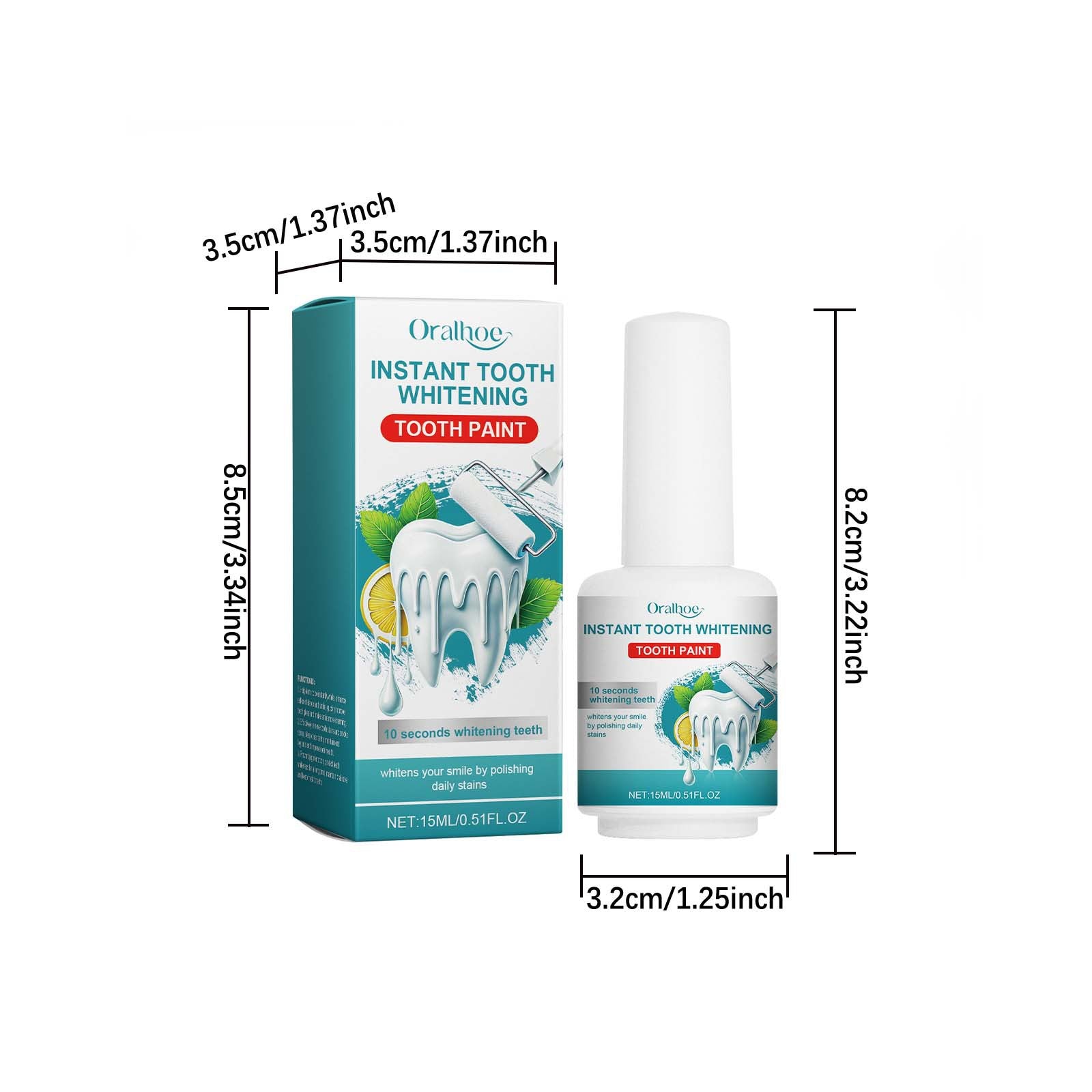 Instant Teeth Whitening Paint for Sensitive Teeth - 7