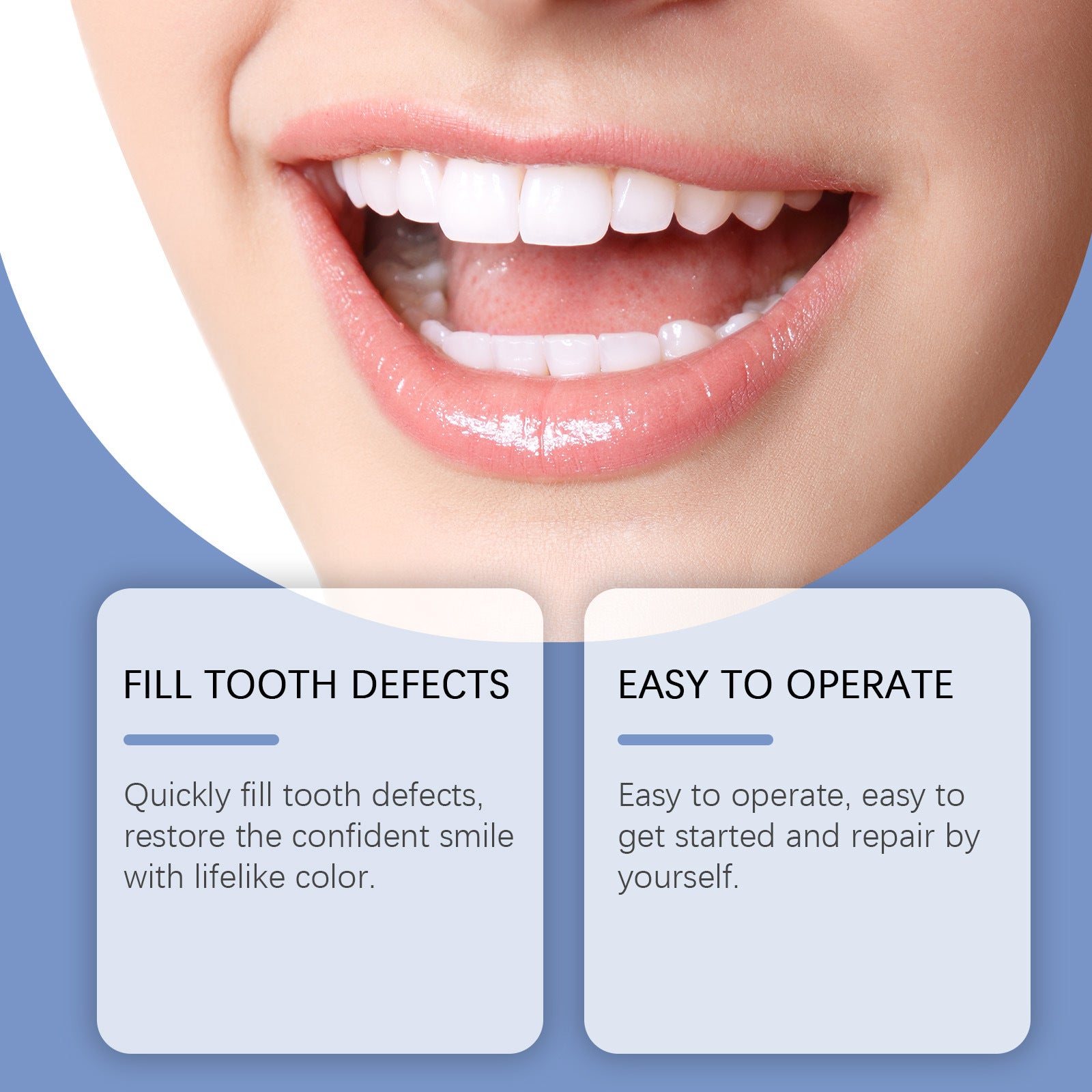 Temporary Tooth Repair and Gap Filling Kit - 11
