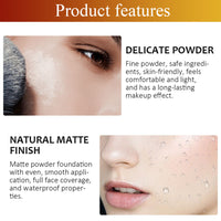 Waterproof Matte Pressed Foundation Powder