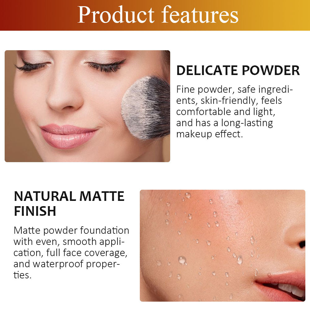 Waterproof Matte Pressed Foundation Powder - 38