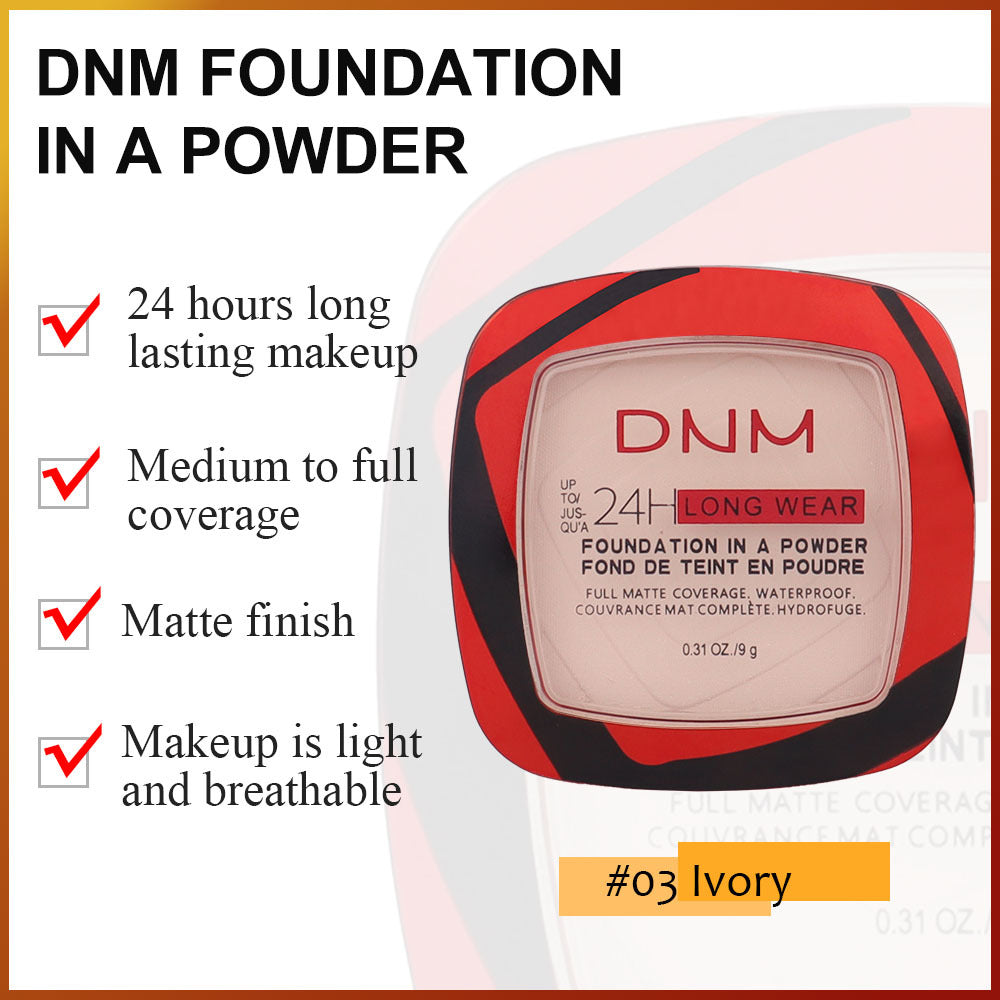 Waterproof Matte Pressed Foundation Powder - 20