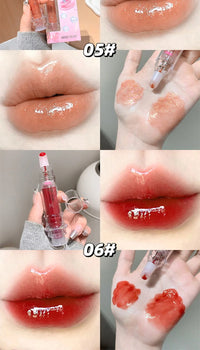 Hydrating Crystal Lip Gloss for Glassy Shine