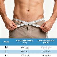 Adjustable Inguinal Hernia Support Belt with Compression Pads
