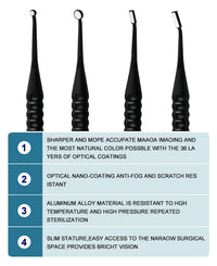 Precision Dental Micro Mouth Mirror for Detailed Oral Inspection