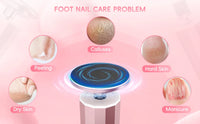 2-in-1 Electric Foot Callus Remover and Nail Polisher
