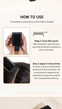 Instant Gray Hair Root Touch-Up Pen