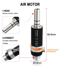 Professional LED Dental Handpiece Kit with Air Motor