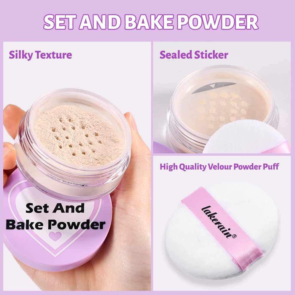 Oil-Control Matte Setting and Baking Powder - 4