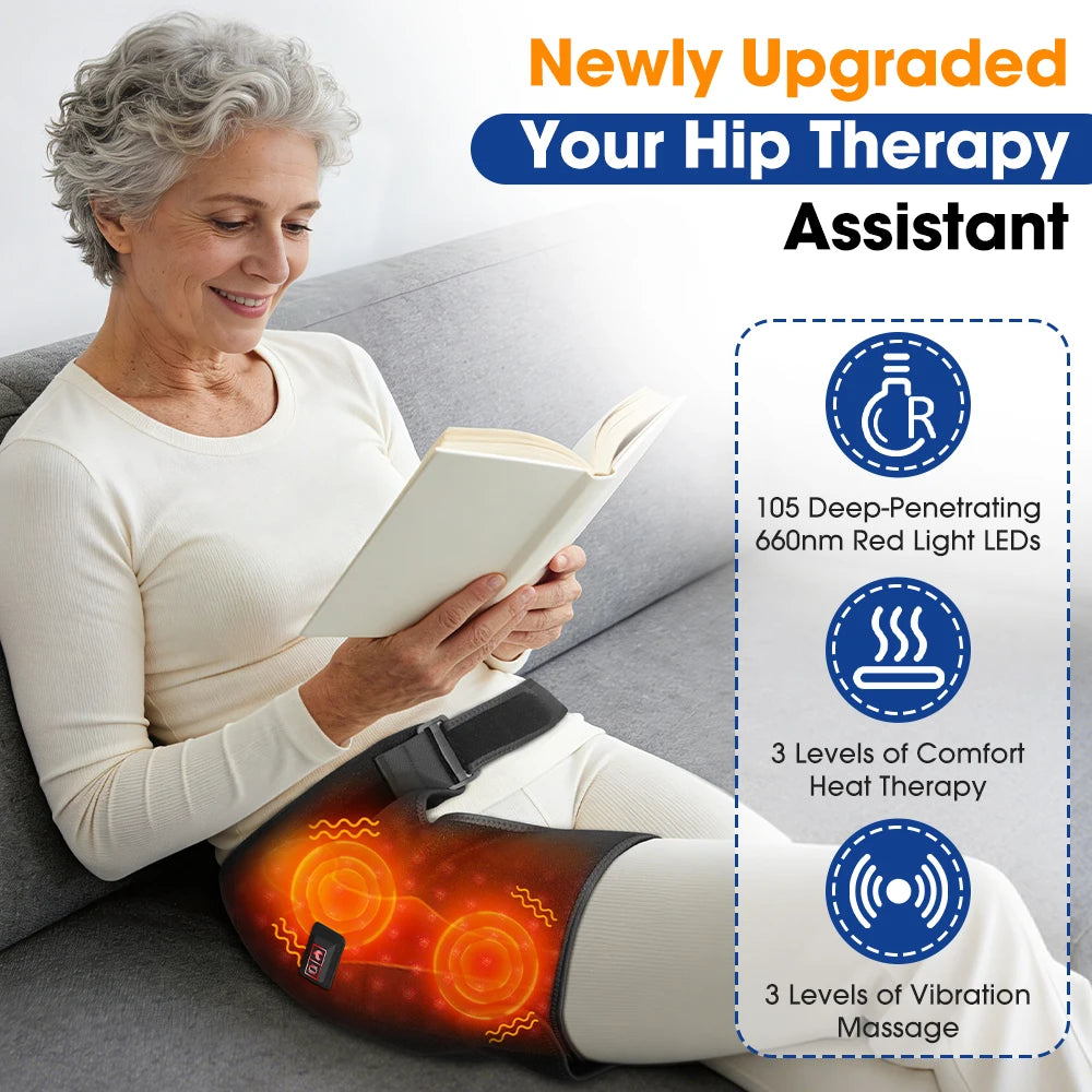 Heated Hip and Lower Back Support Brace - 23