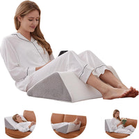 Memory Foam Wedge Pillow for Bed Support